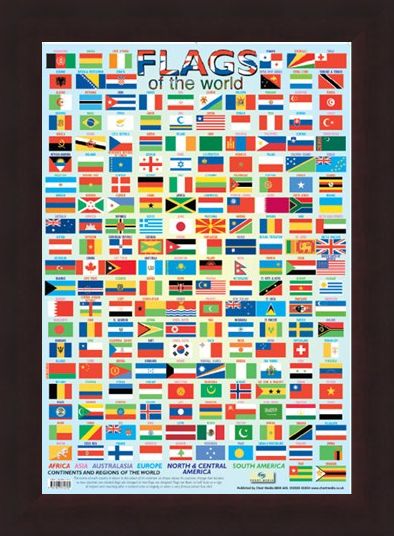 Framed Framed Fun with Flags - Flags of the World